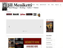 Tablet Screenshot of jillmeniketti.com